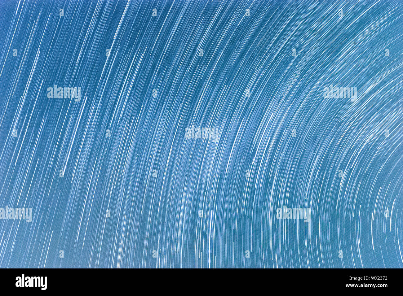 star trails sky background Stock Photo