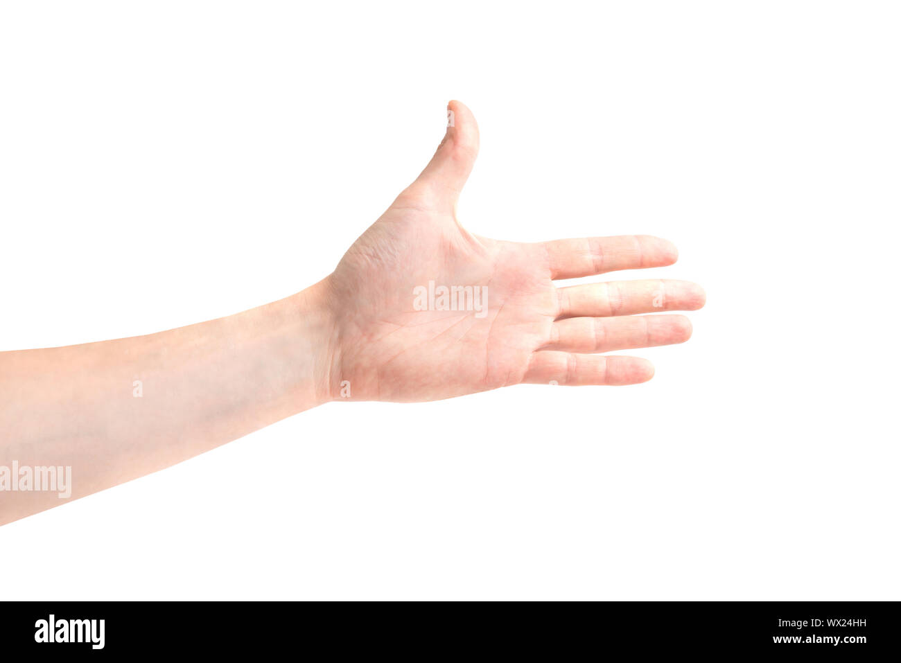 Hand for handshake Stock Photo