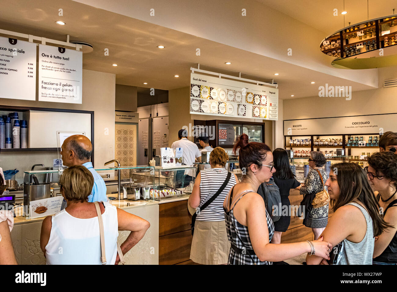 Gelato ice cream shop hires stock photography and images Alamy