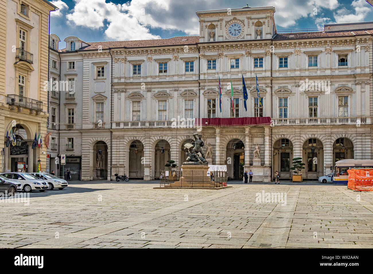 The Palazzo Cívico which houses the seat of the city administration in Piazza Palazzo di Città The Palazzo Cívico which houses the seat of the city administration in Piazza Palazzo di Città