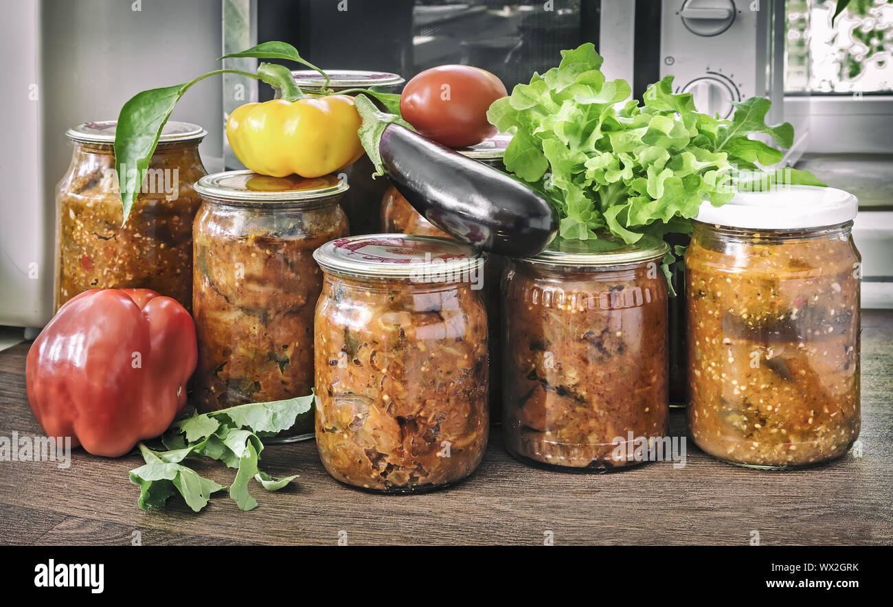 Eggplant growing in containers hires stock photography and images Alamy