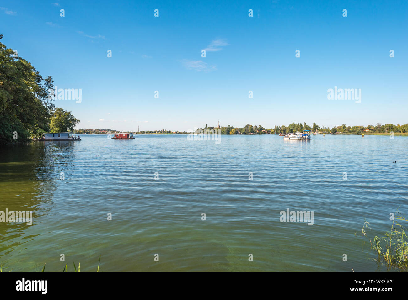 The river Havel in the south of Berlin Stock Photo