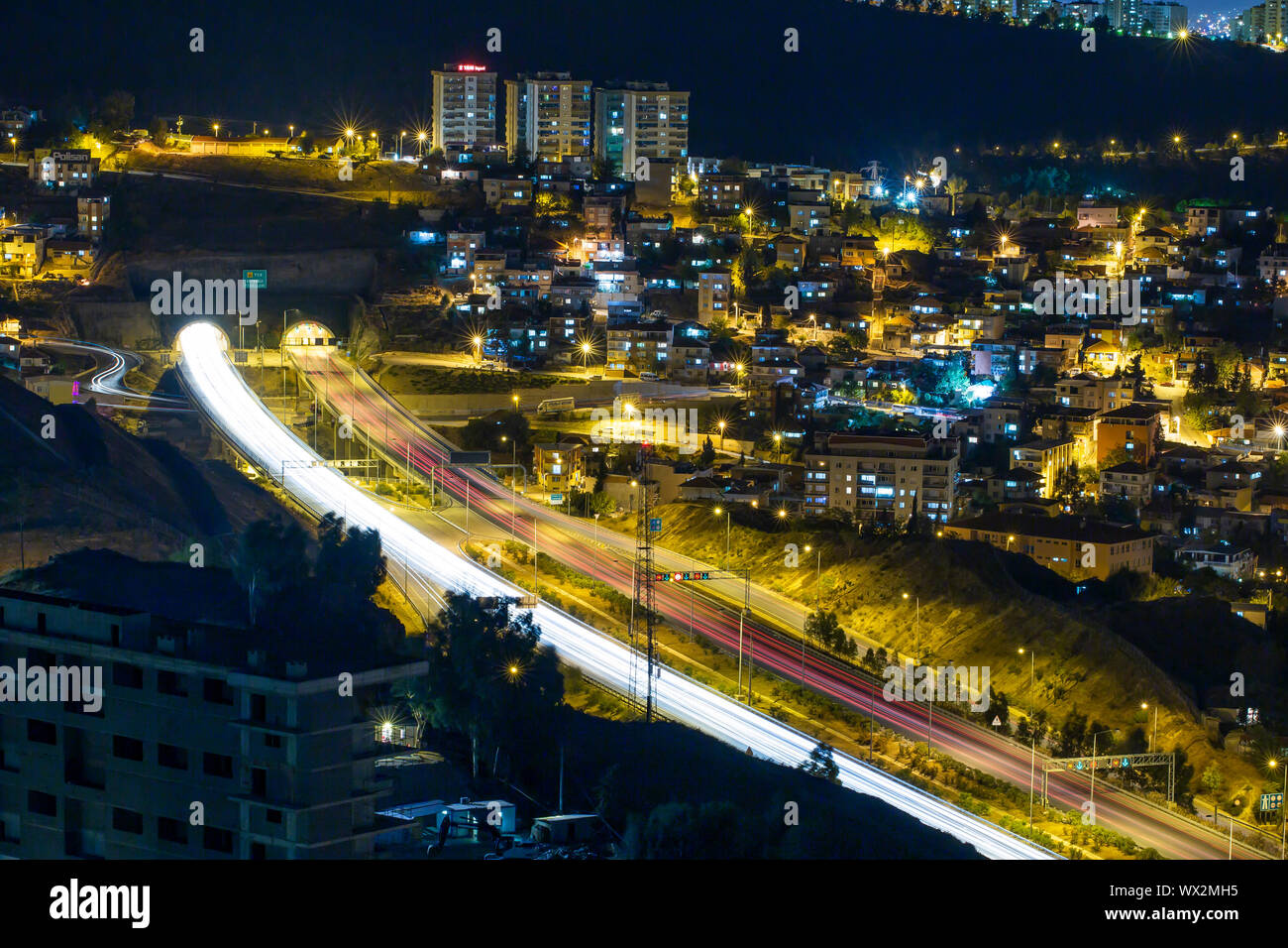 Long exposure road hi-res stock photography and images - Alamy