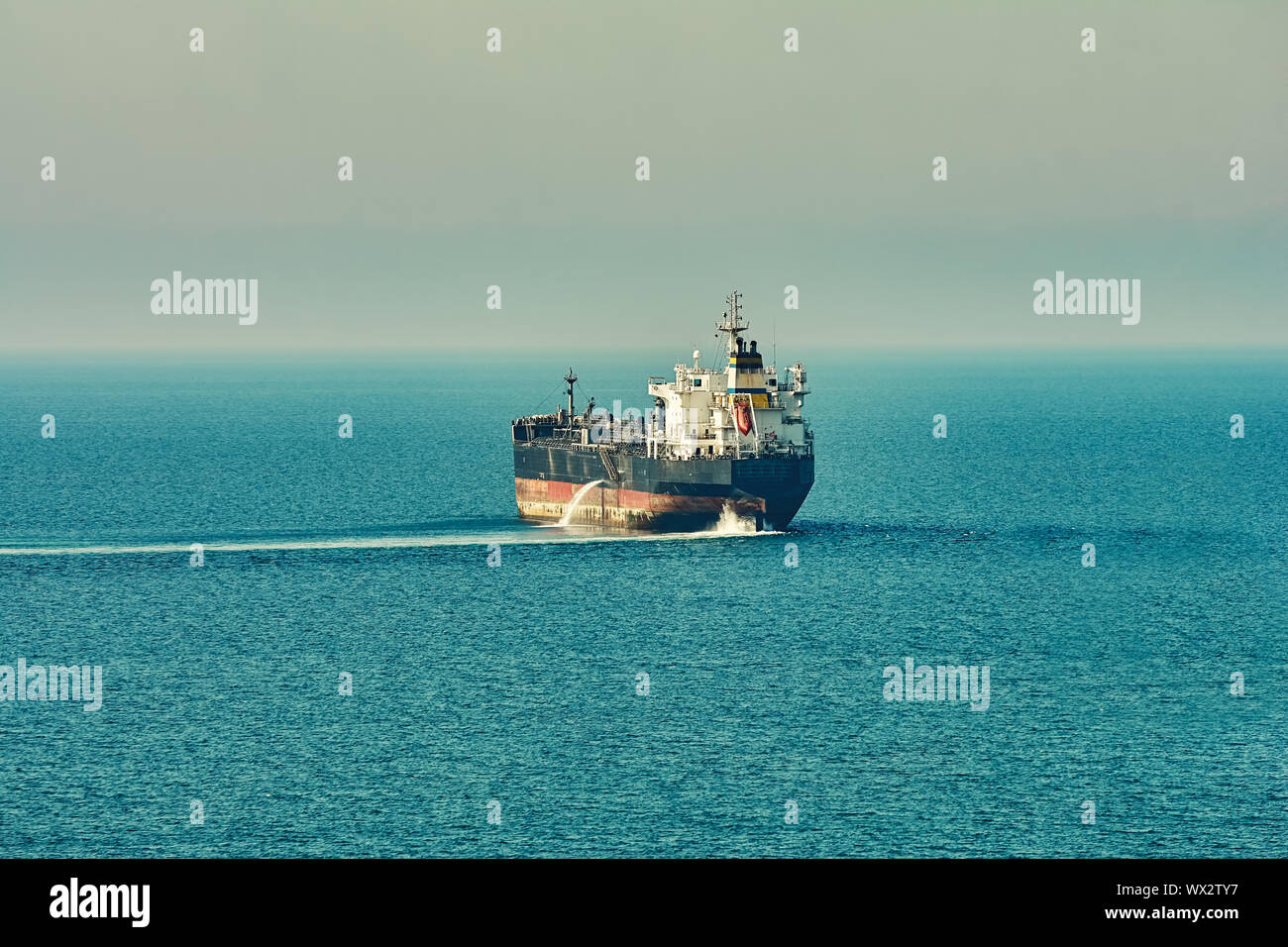 Oil/Chemical Tanker Stock Photo