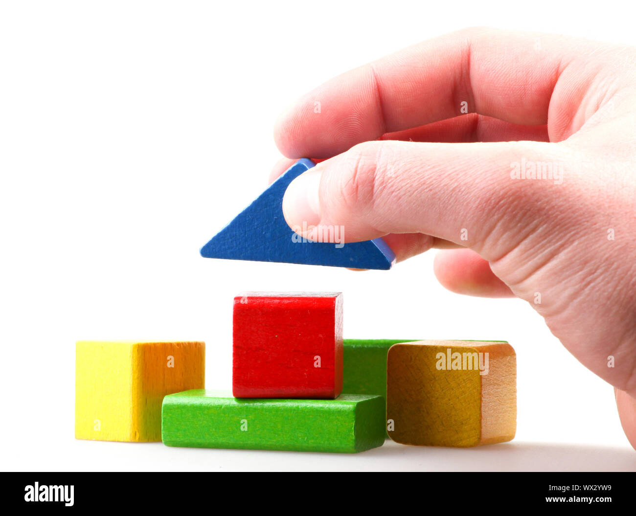 children's wooden building blocks
