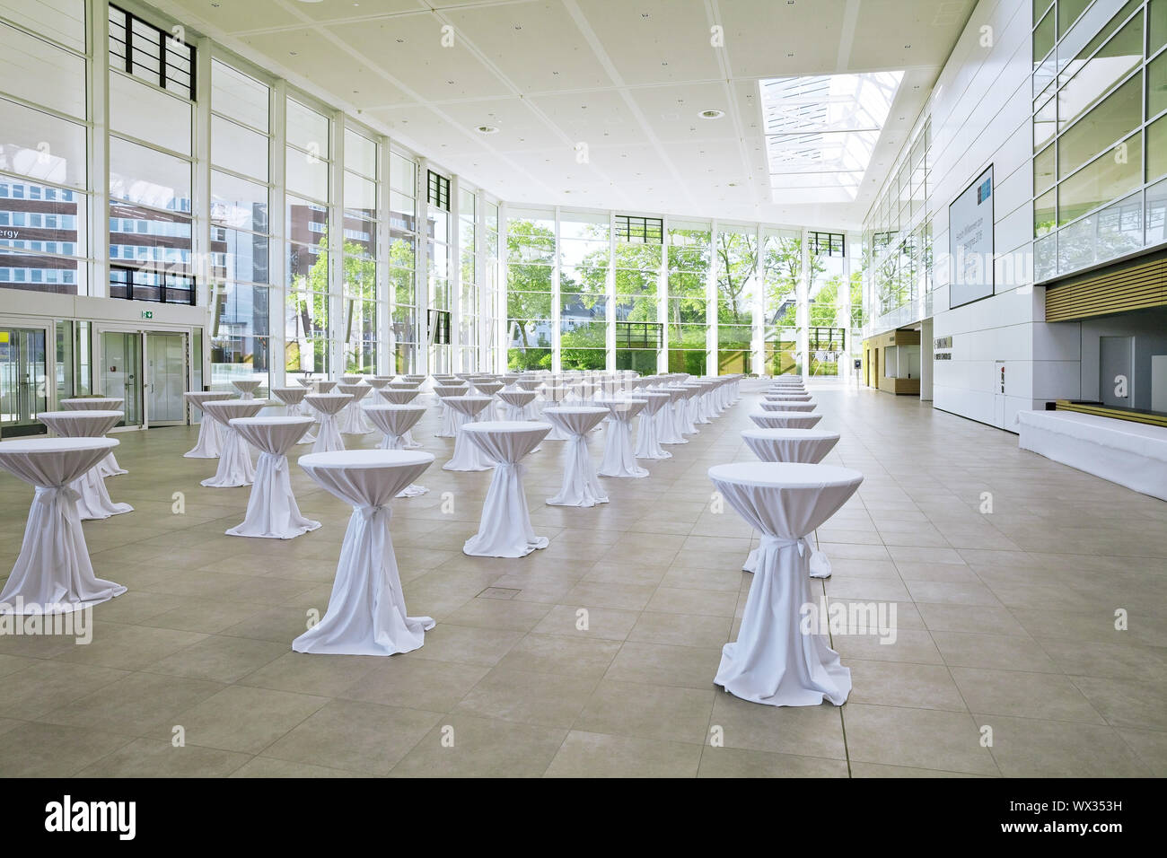 Congress rooms in the CCO, Messe Essen, Essen, Ruhr Area, North Rhine-Westphalia, Germany, Europe Stock Photo