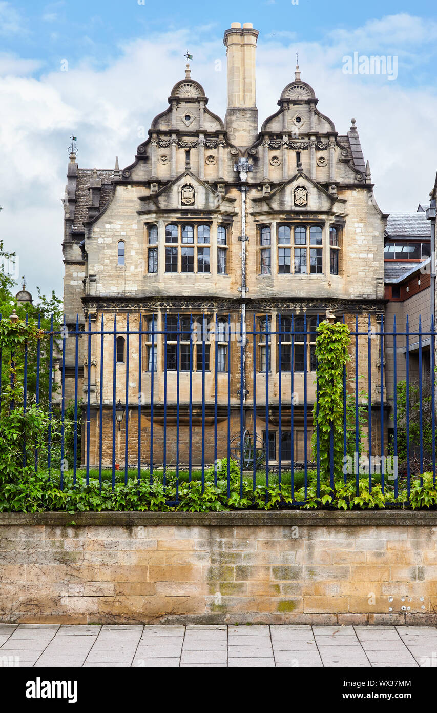 Jackson Building. Trinity College, Oxford University, Oxford, England Stock Photo