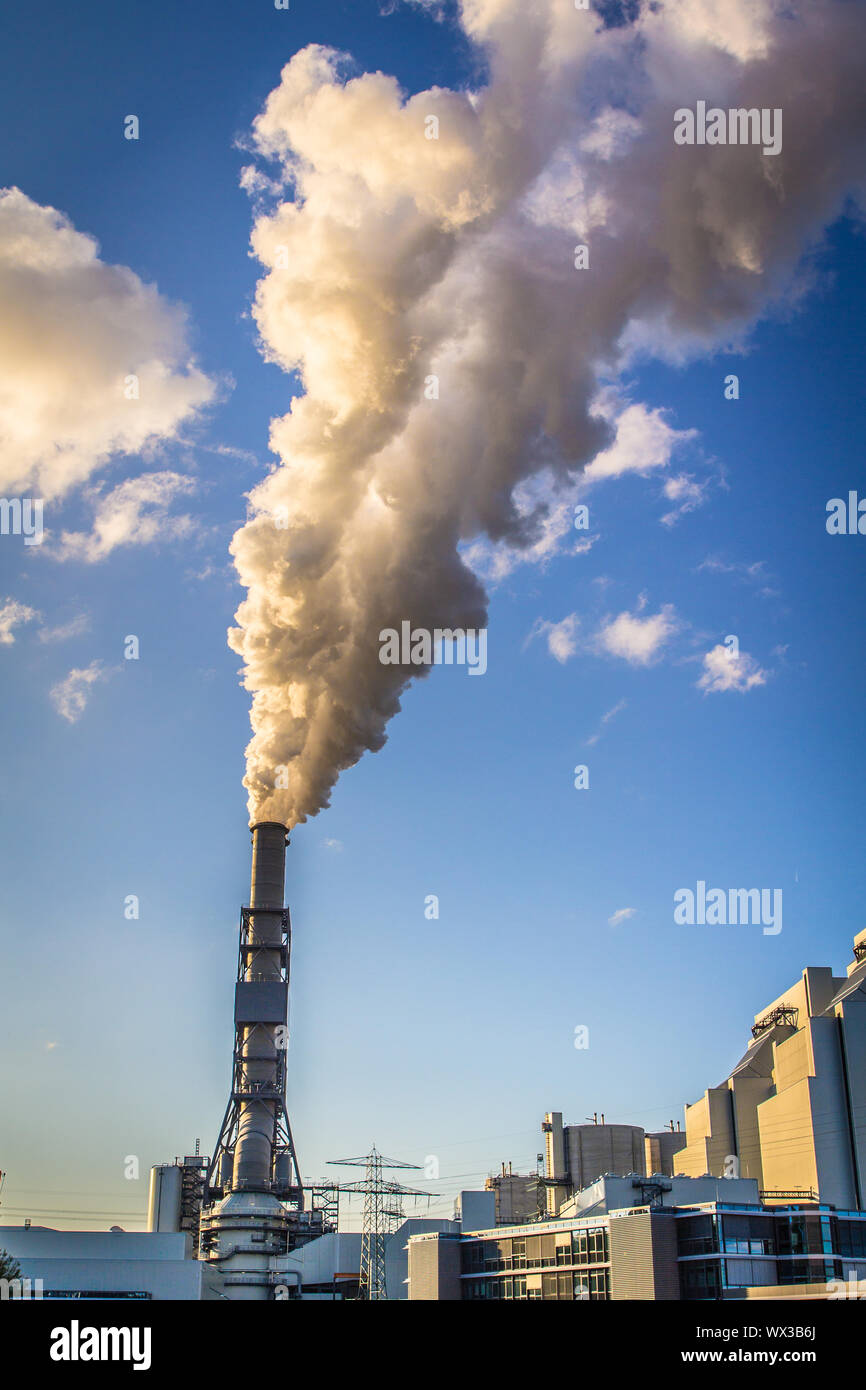 Air Pollution Stock Photo