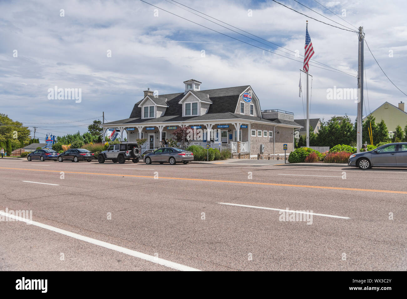 Iggy's Chowder House Narragansett, Rhode Island Stock Photo Alamy