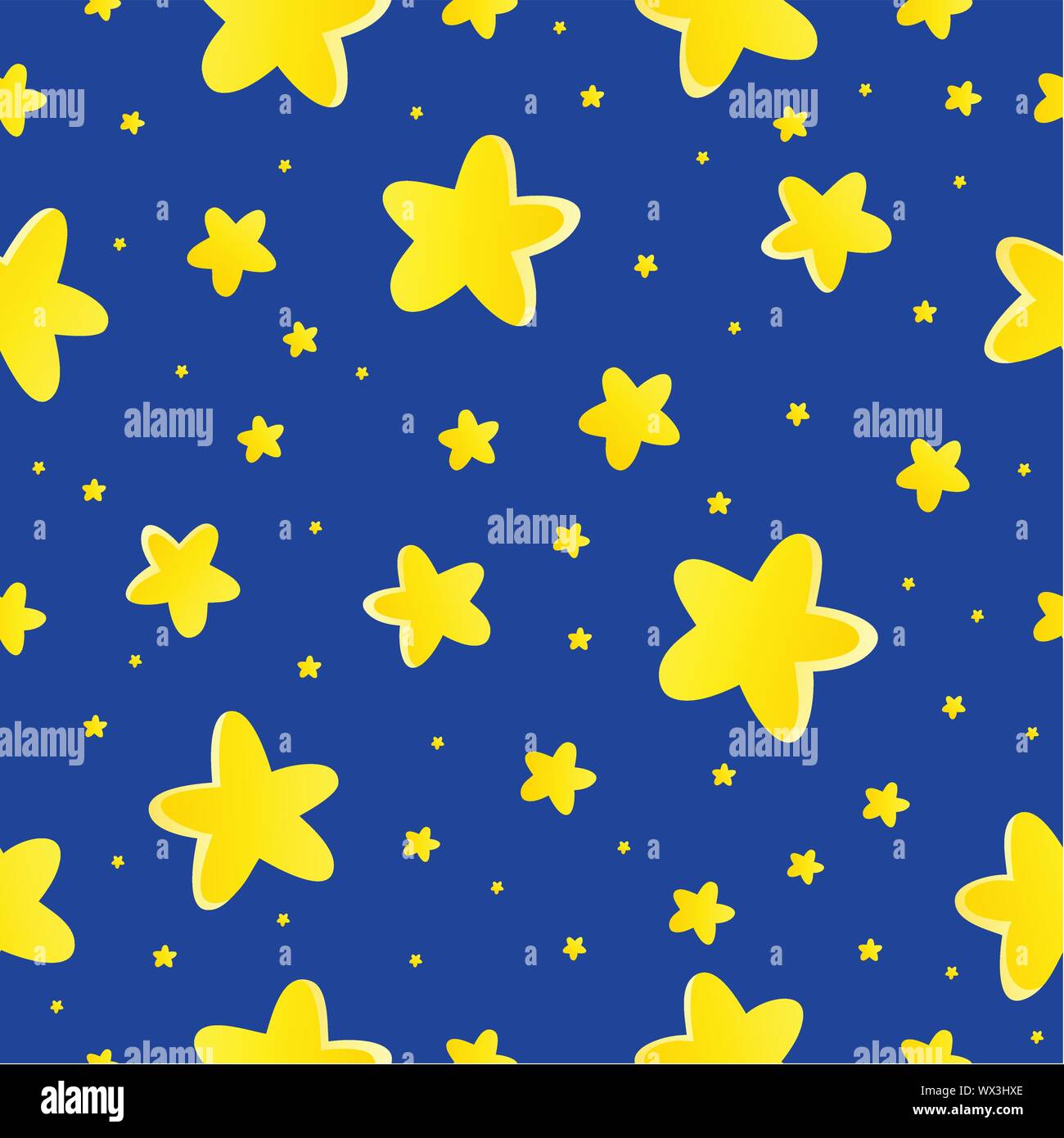 Seamless background with stars 1 Stock Vector Image & Art - Alamy