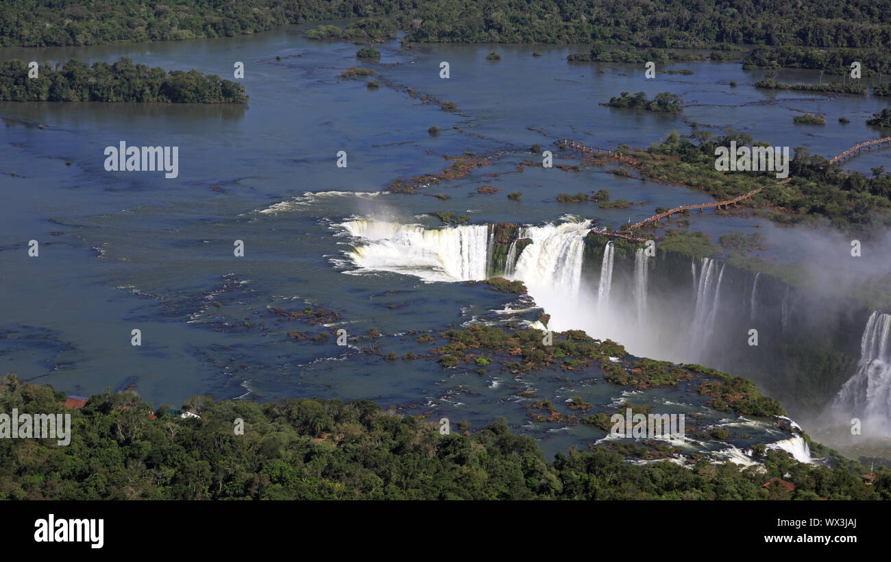 iguazu waterfalls Stock Photo