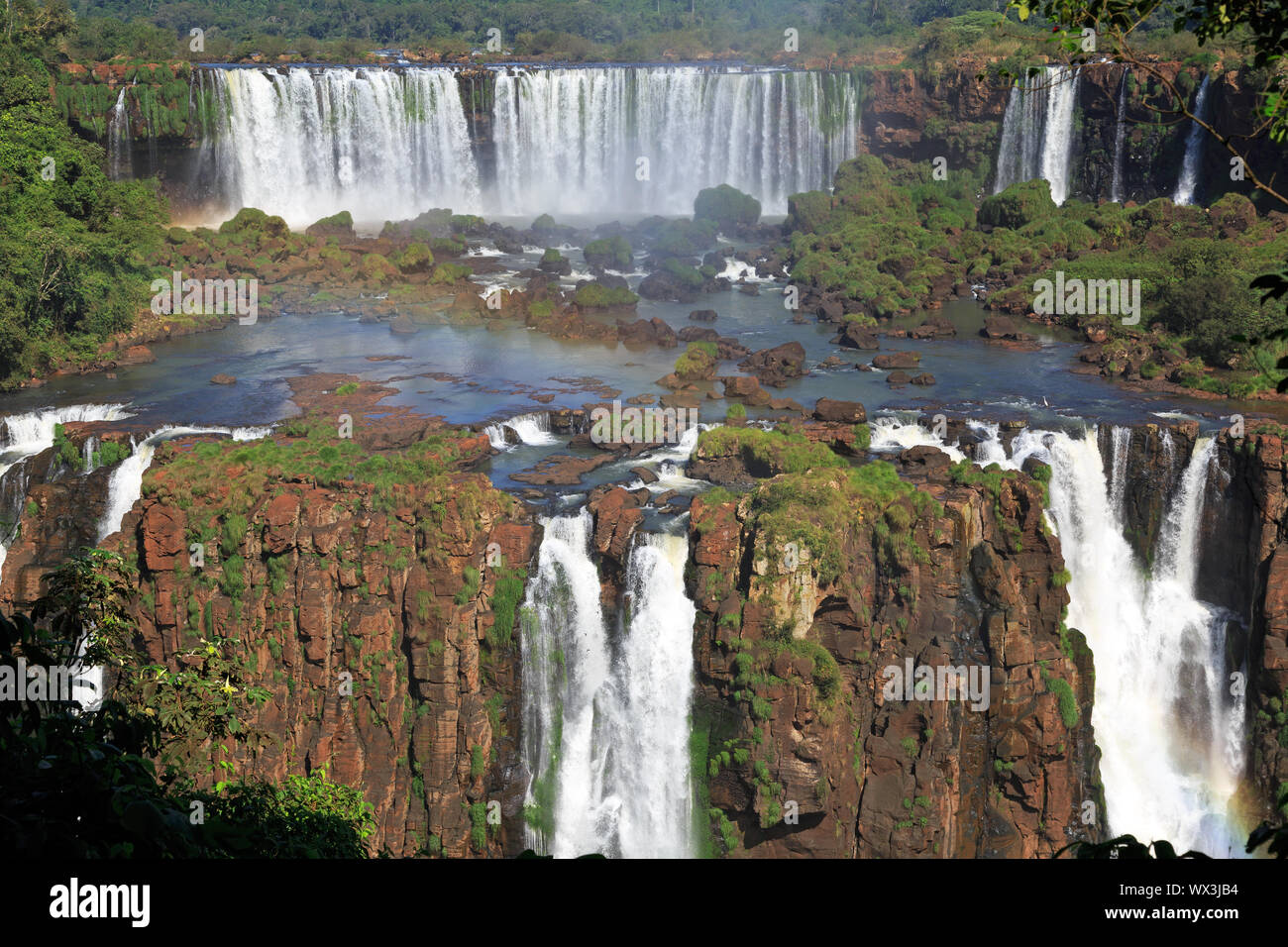 iguazu waterfalls Stock Photo