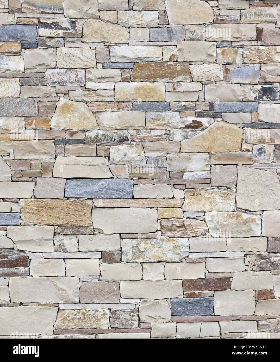 Rough stone wall in poster size Stock Photo