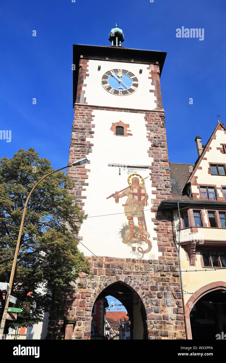 Freiburg is a city in Germany with many historical attractions Stock Photo