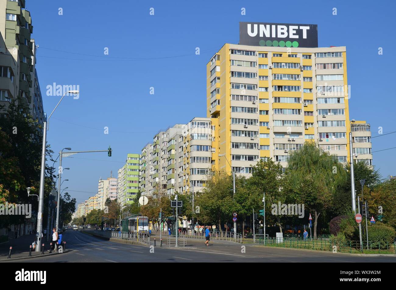 Bukarest, Hauptstadt Rumäniens: in der Vorstadt Pantelimon Stock Photo