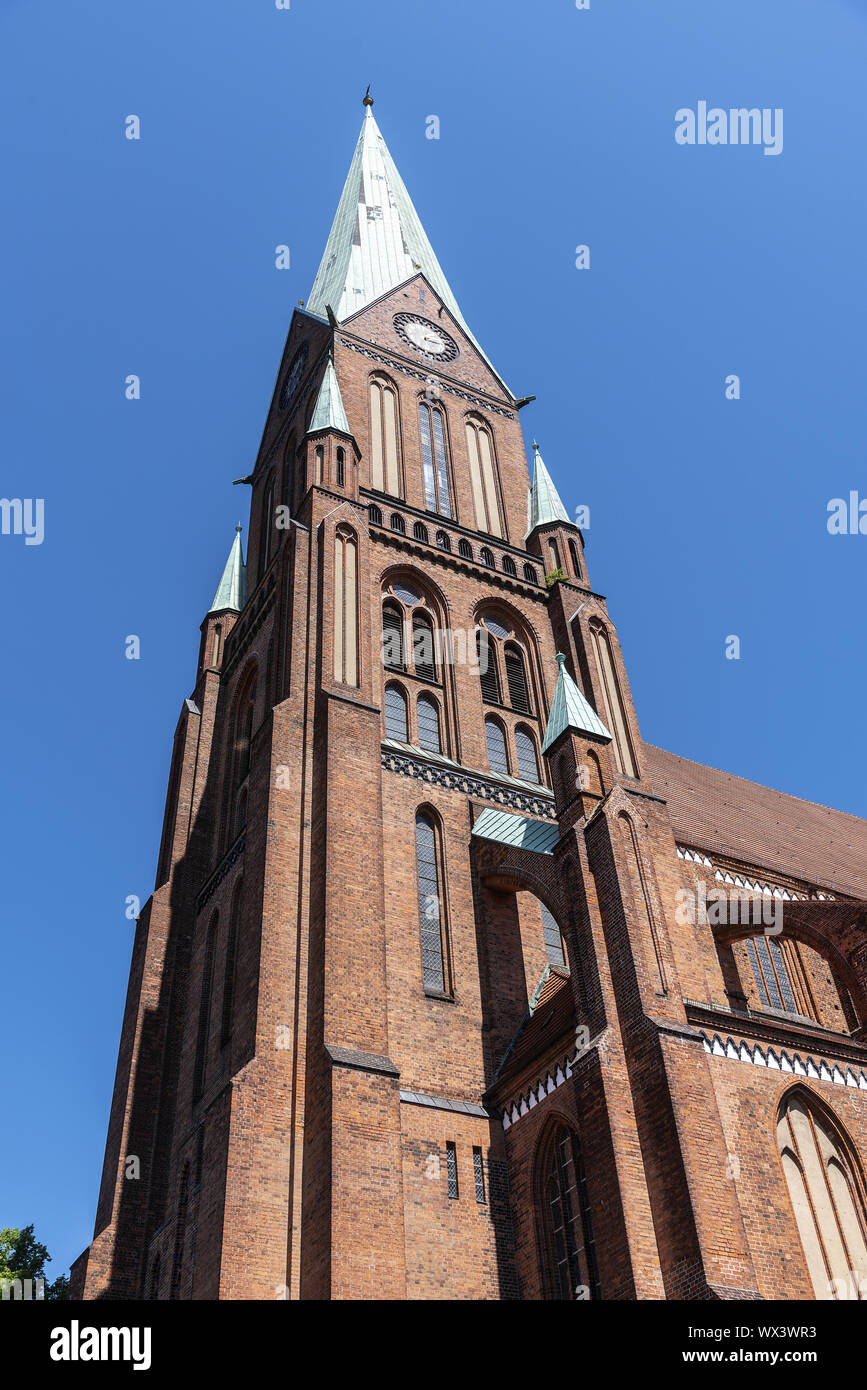 St. Paul´s church, Schwerin, Mecklenburg-Western Pomerania, Germany, Europe Stock Photo