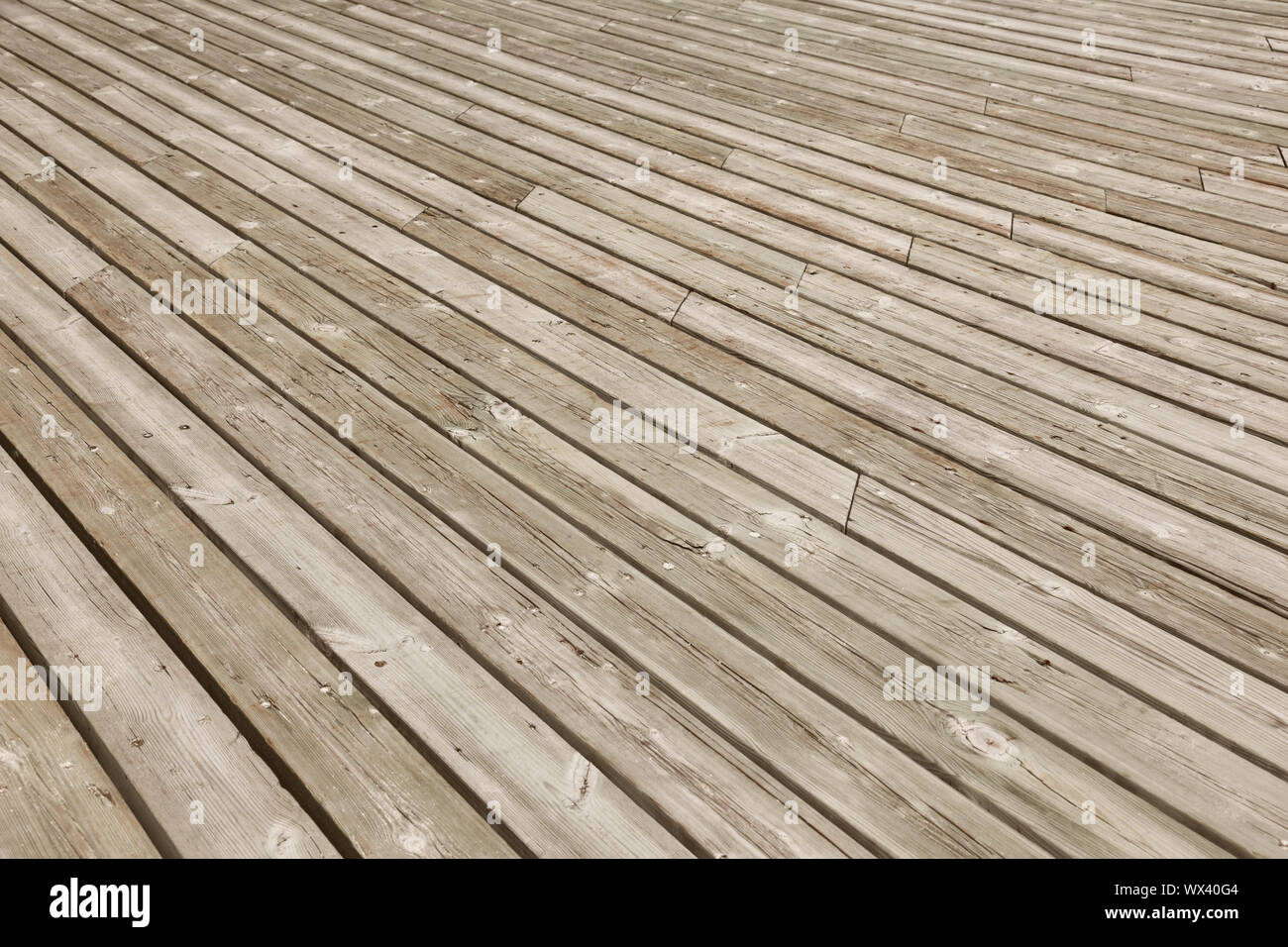 Rustic wood planks, with beautiful wood grain Stock Photo