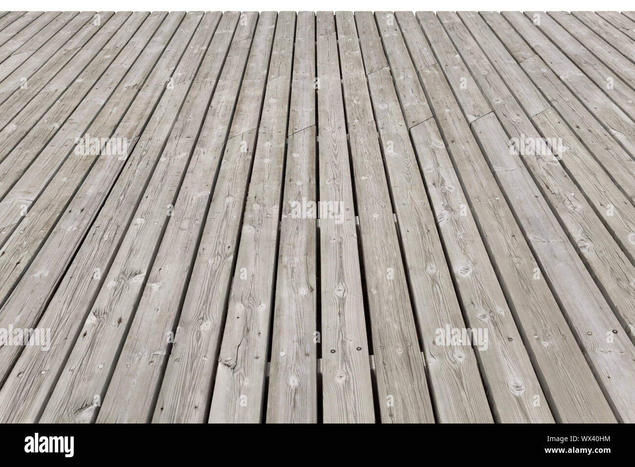 Rustic wood planks, with beautiful wood grain Stock Photo