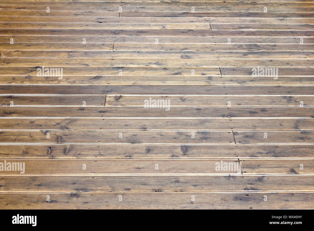 Rustic wood planks, with beautiful wood grain Stock Photo