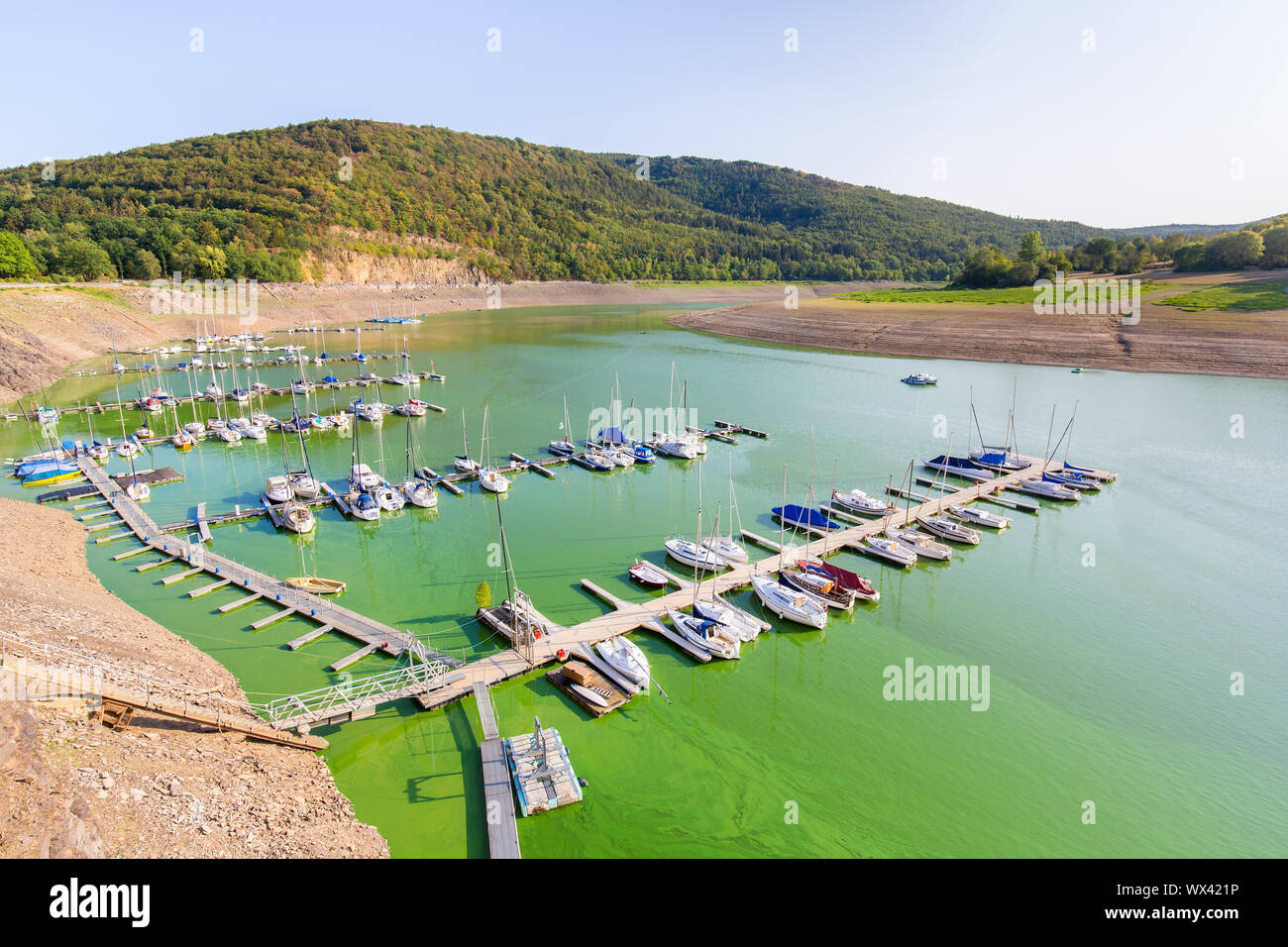 Many boats in water hi-res stock photography and images - Alamy