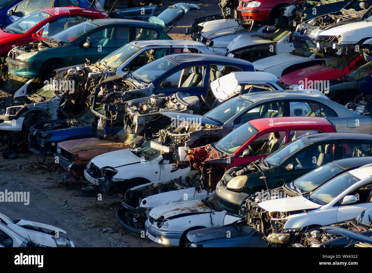 Scrap Yard Car Crane High Resolution Stock Photography and Images - Alamy