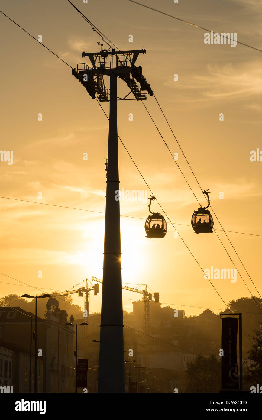 Gondola lift pylon hi-res stock photography and images - Alamy