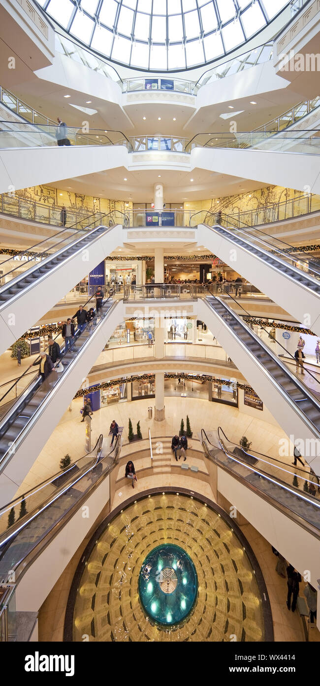 Shopping center Limbecker Platz, Essen, Ruhr region, North Rhine-Westphalia, Germany, Europe Stock Photo