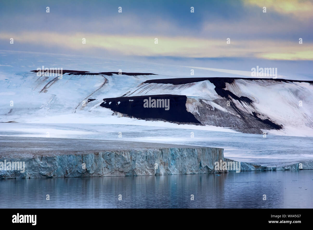 Franz Josef Land glaciers Stock Photo Alamy