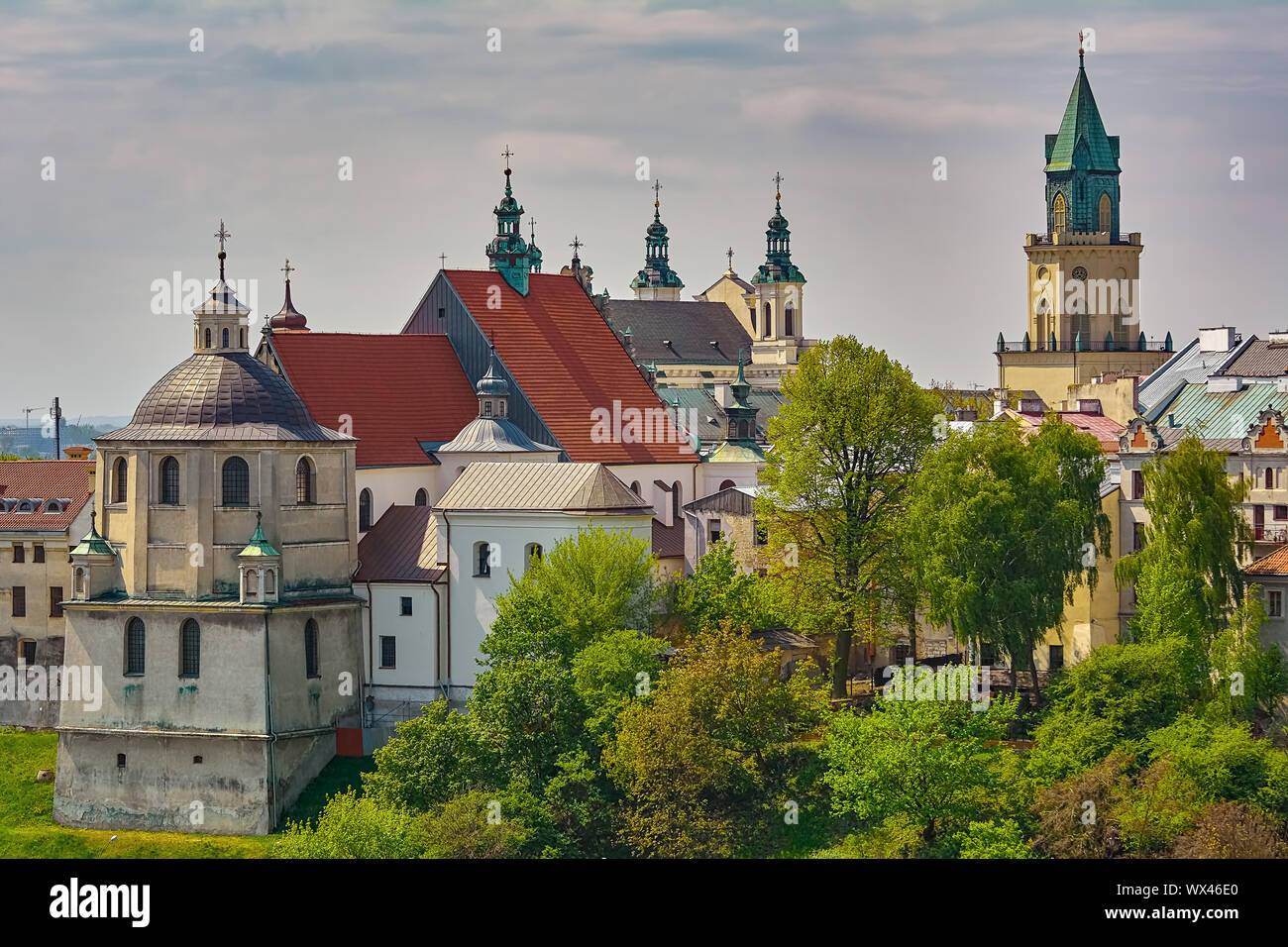View of Lublin Stock Photo