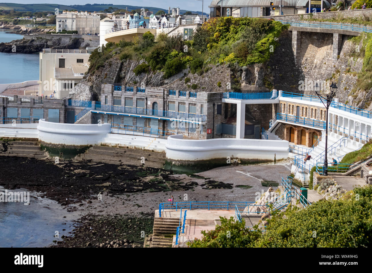 Tinside Lido Plymouth Hoe ,Iconic Waterfront swimming Pool and