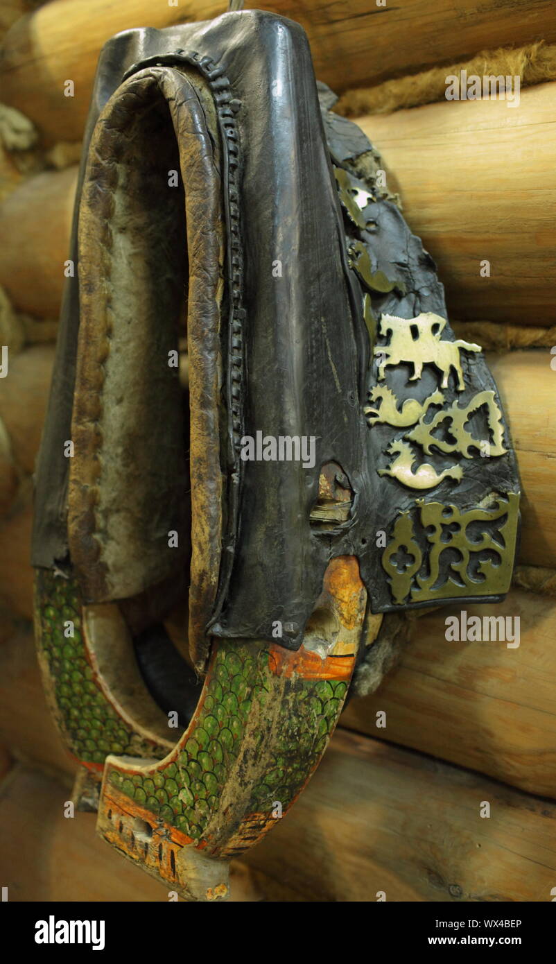 Old horse yoke Stock Photo Alamy