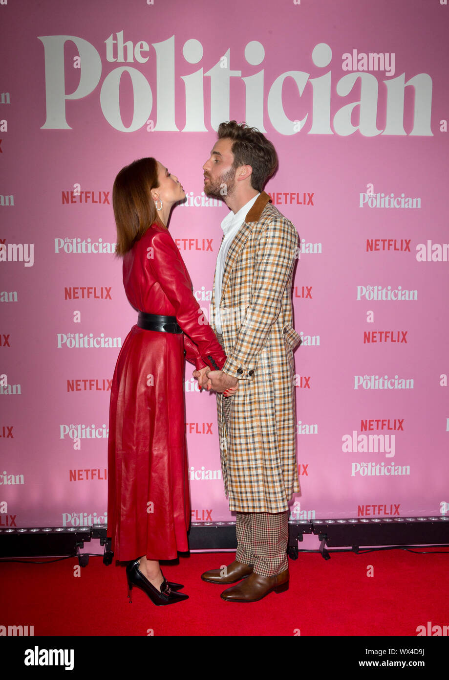 Zoey Deutch (left) and Ben Platt attending a special screening of