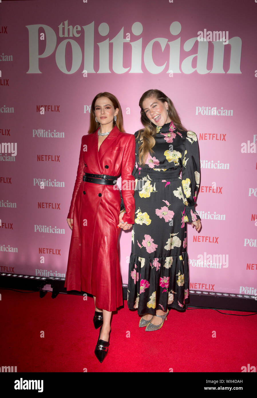 Zoey Deutch (left) and Laura Dreyfuss attending a special screening of
