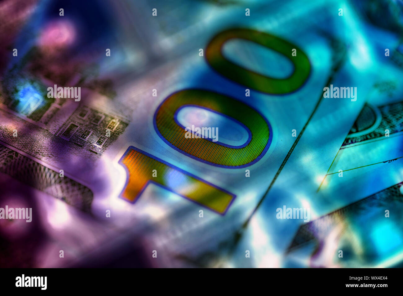 Dollars bills background. Close up cash money Stock Photo - Alamy