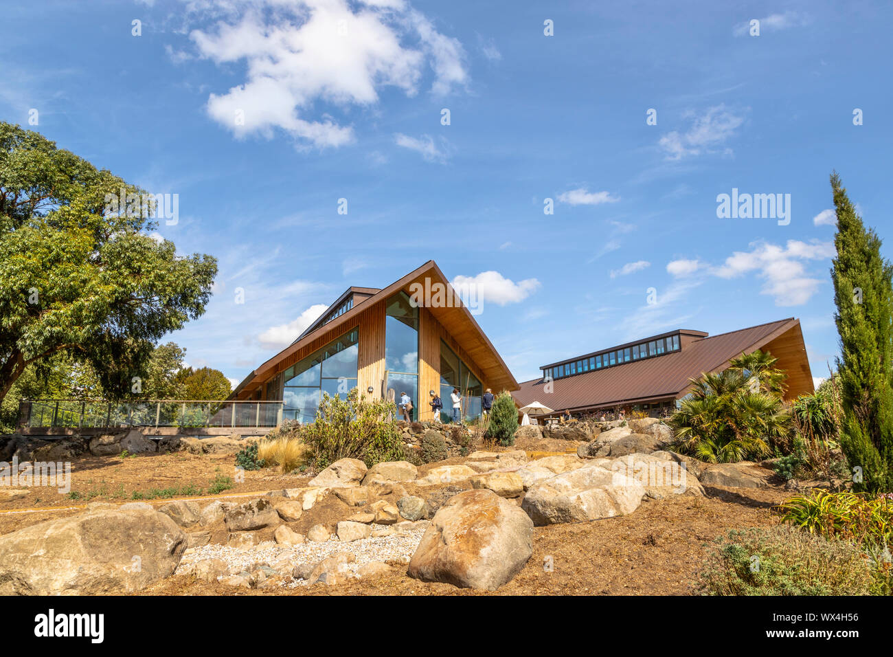 The new Hilltop Restaurant and Activity Barn of the RHS GARDEN HYDE