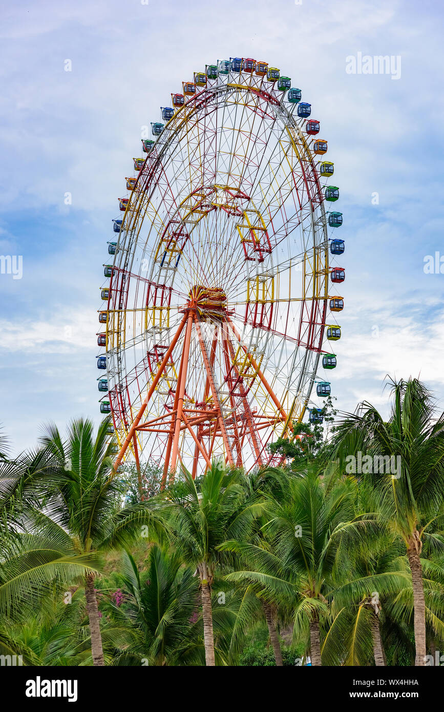 observation wheel park Stock Photo - Alamy