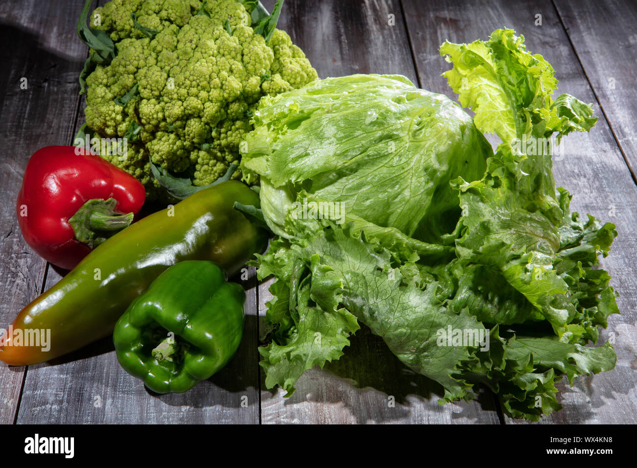 Cabbage And Vegetables Stock Photo - Alamy
