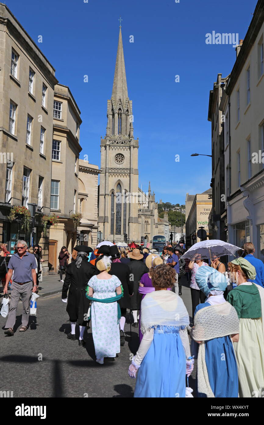 Grand Regency Costumed Promenade, Jane Austen Festival, Northgate