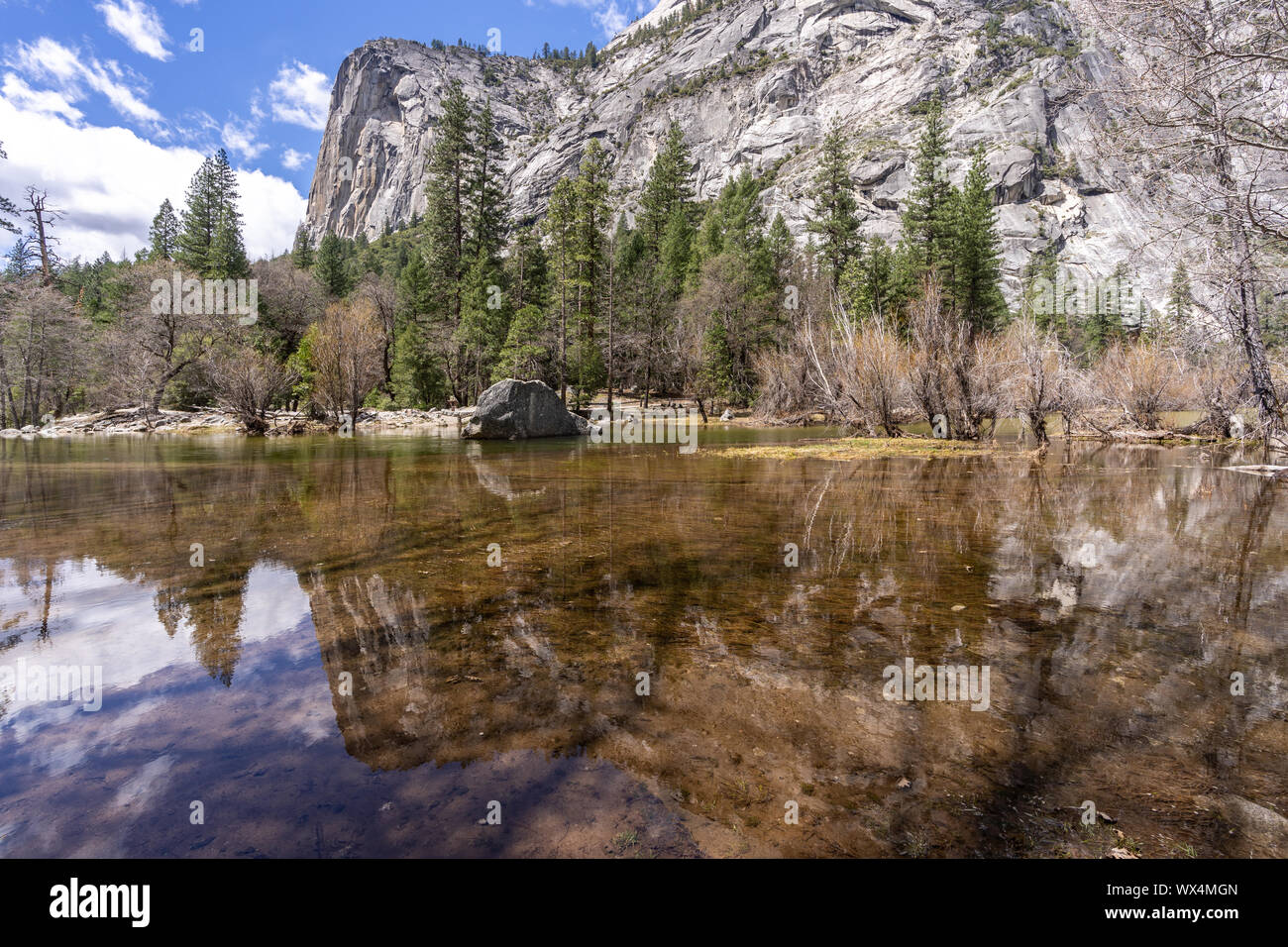 Mirror Lake Yosemite National Park Stock Photo - Alamy