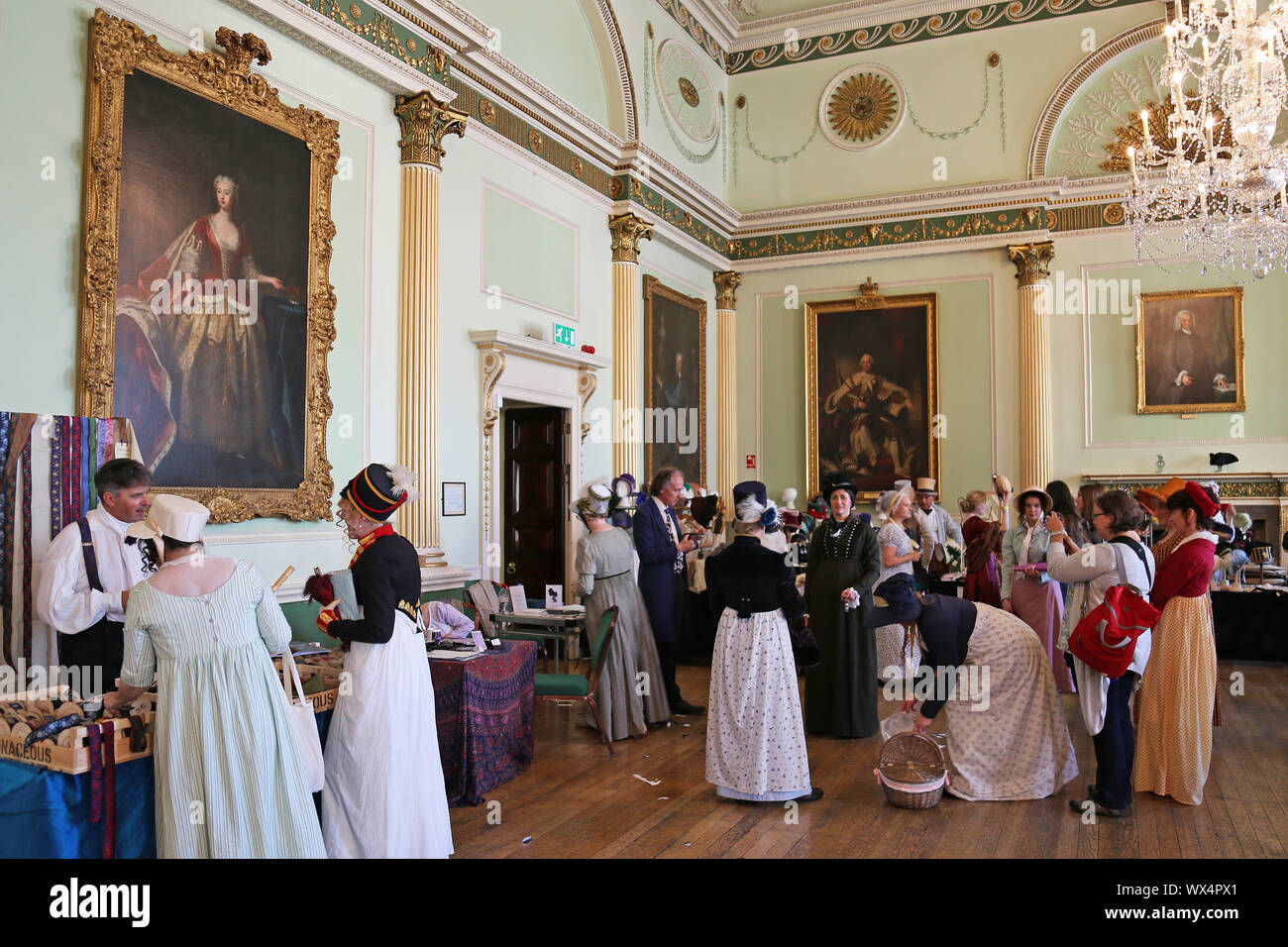 Festival Fayre, Jane Austen Festival, Guildhall, Bath, Somerset