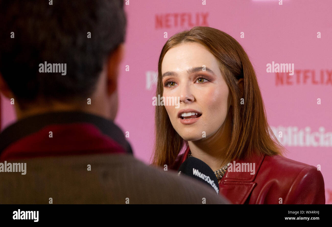 Zoey Deutch attending a special screening of Netflix's The Politician