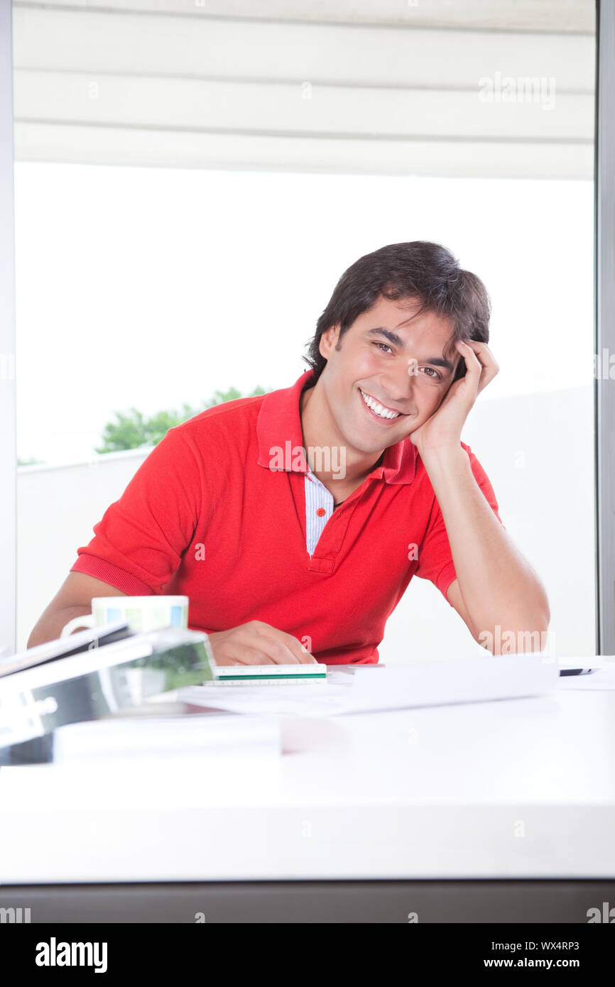 Portrait of Professional Architect Stock Photo