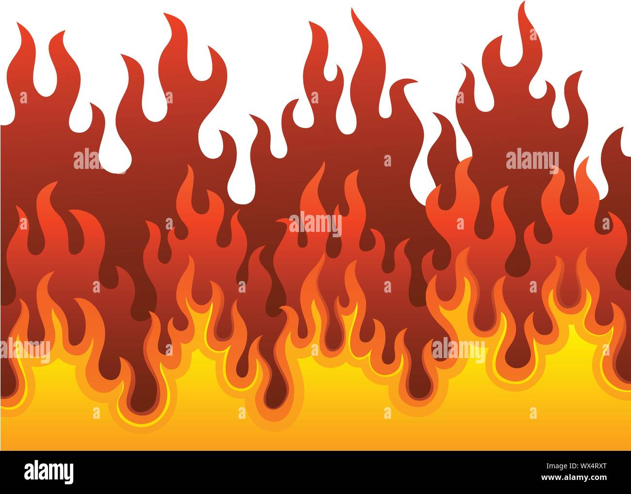 Image with fire theme 1 Stock Vector Image & Art - Alamy