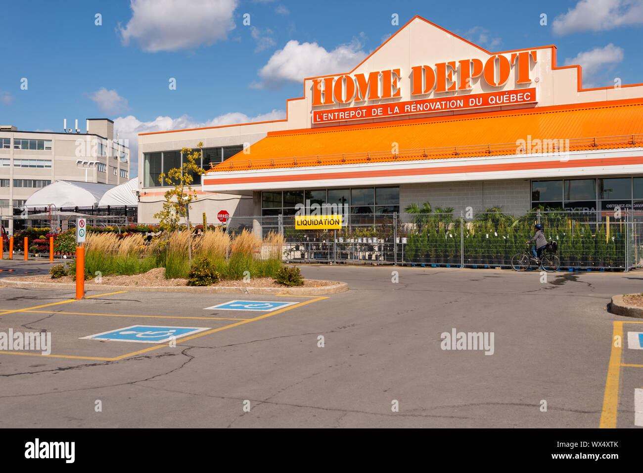 Montreal, CA - 16 September 2019: Home Depot Beaubien Store Stock Photo