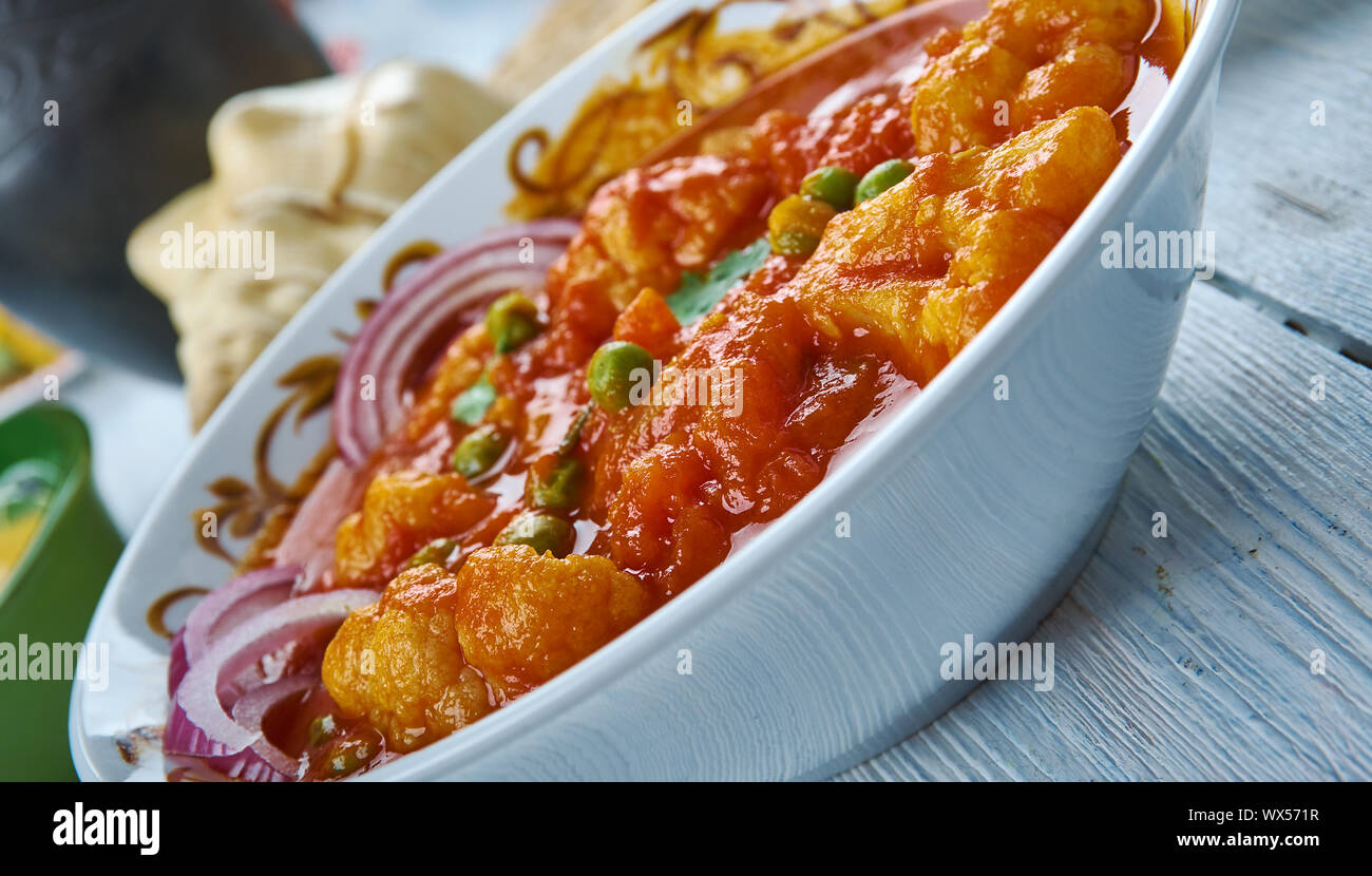 Kerala Style Cauliflower Kurma Stock Photo Alamy