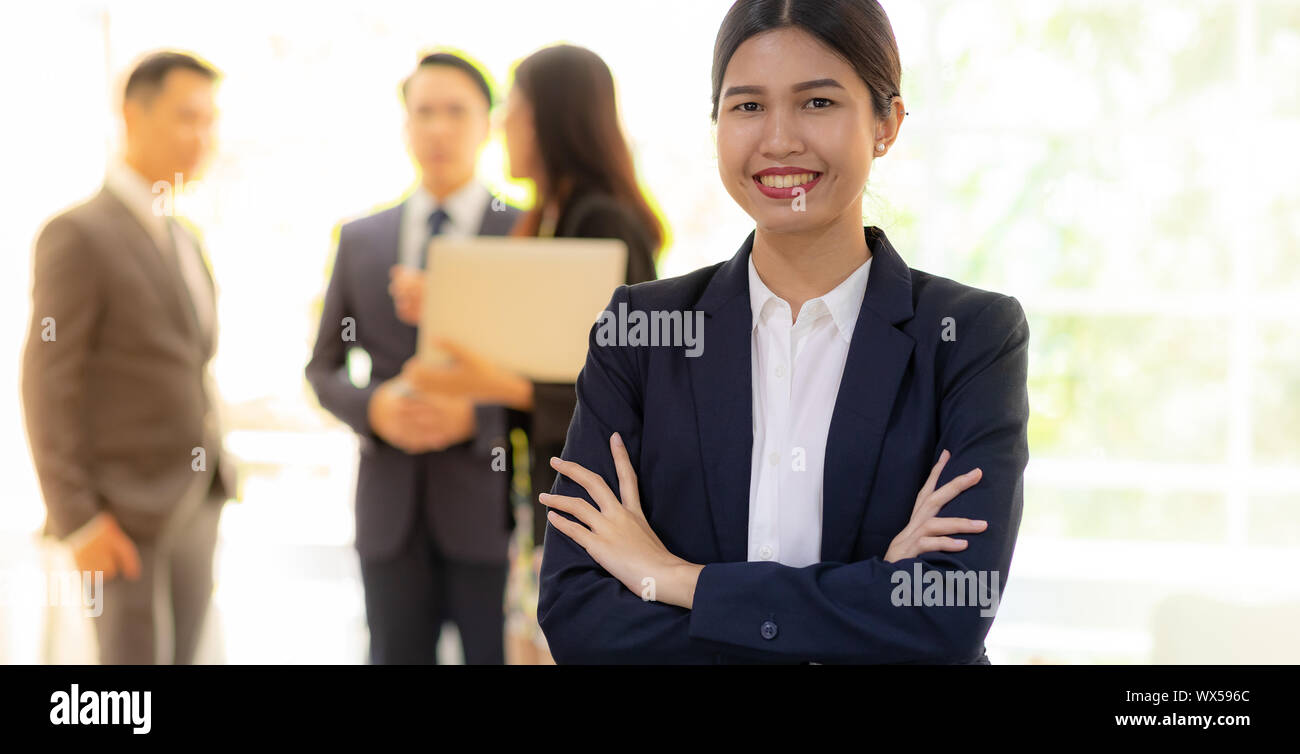 Team young asian business people hi-res stock photography and images ...