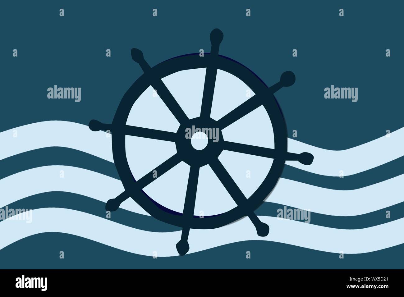 ship's steering wheel Stock Photo Alamy