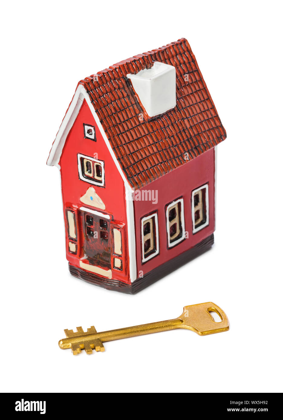 House and key Stock Photo