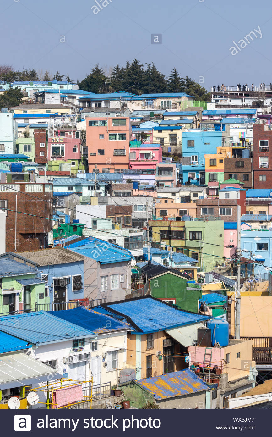 Busan Gamcheon Culture Village Stock Photo 274261015 Alamy