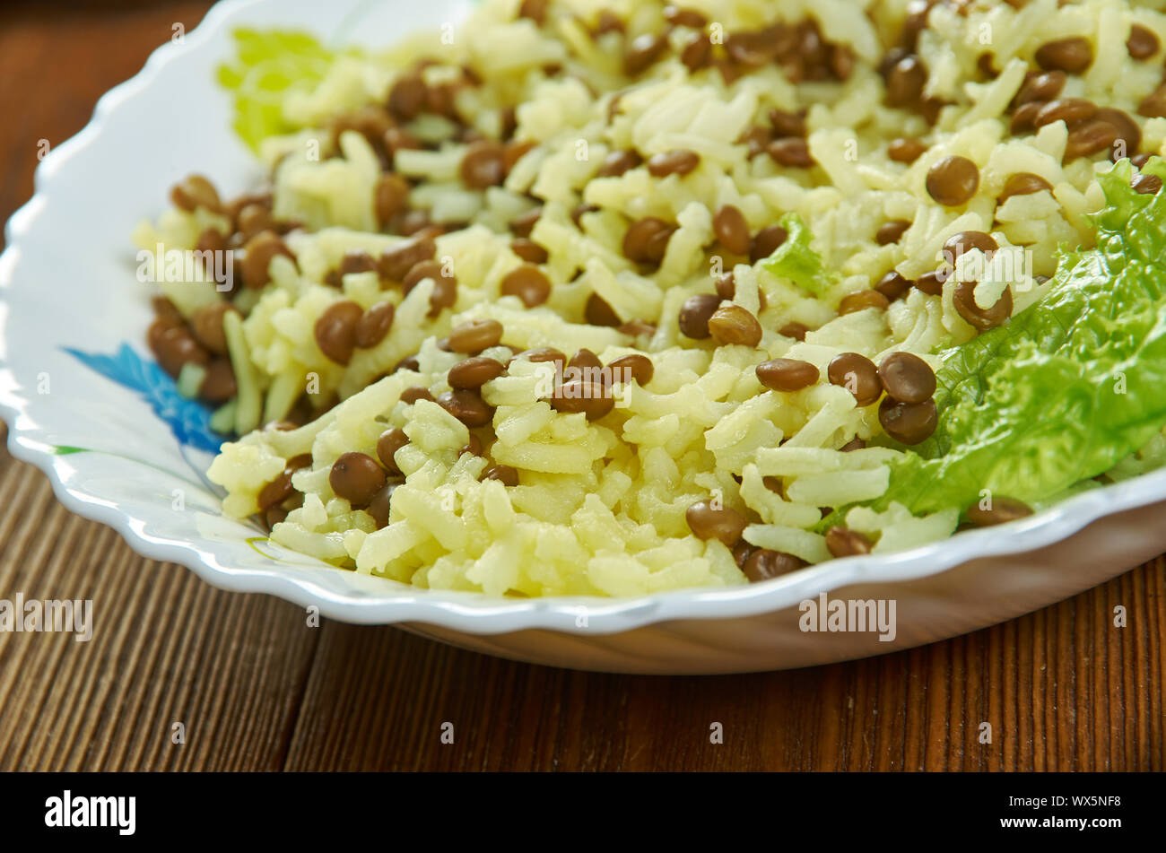 Puerto Rican Fried Rice Stock Photo Alamy